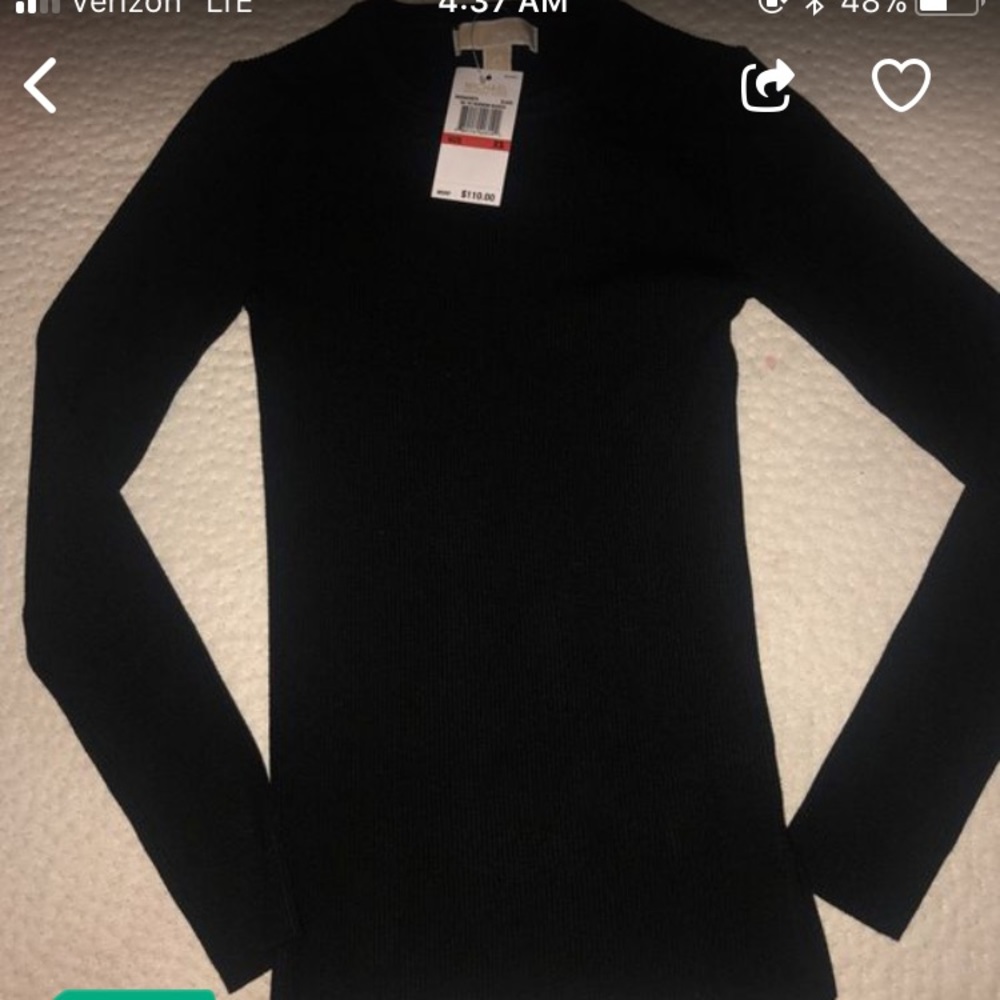 Michael kors fitted top